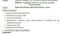 CONVOCAZIONE ASSEMBLEA ORDINARIA DEI SOCI 2020   CLICCA QUI per scaricare il file pdf.